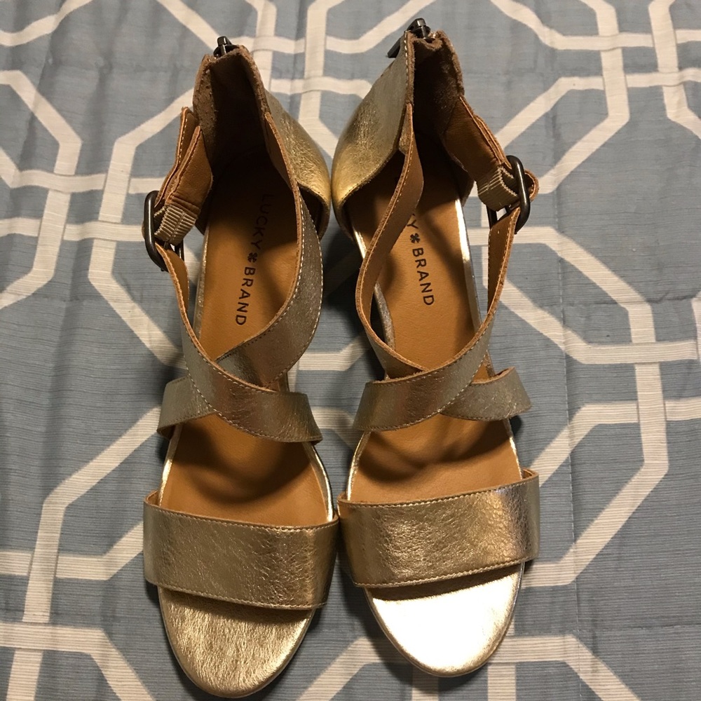 Lucky Brand Jenley Sandals SZ 8M